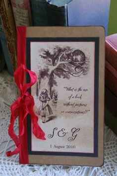 Guestbook tema alice in wonderland - 1