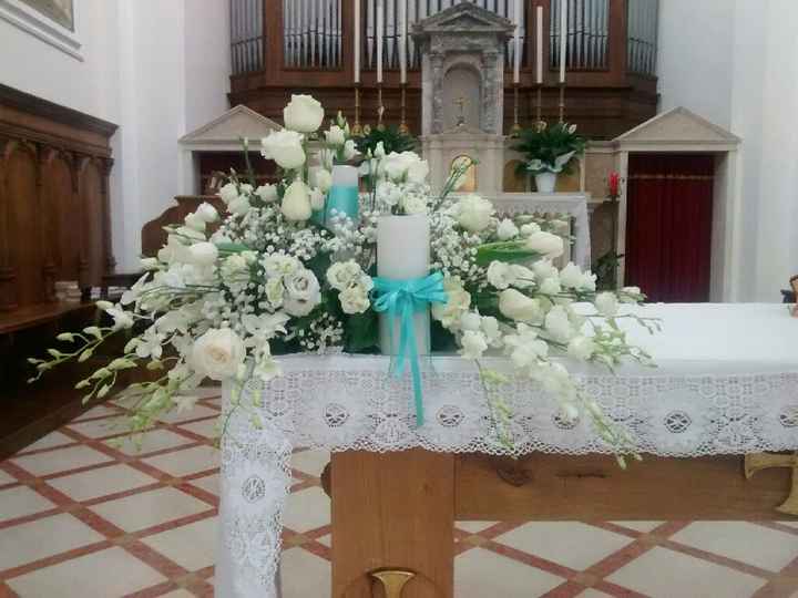 I miei dettagli... bianco, tiffany e giallo!!! - 3