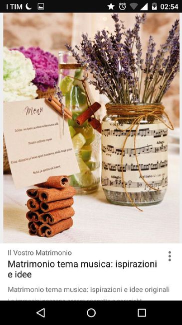 Tema matrimonio e nome dei tavoli. - 2