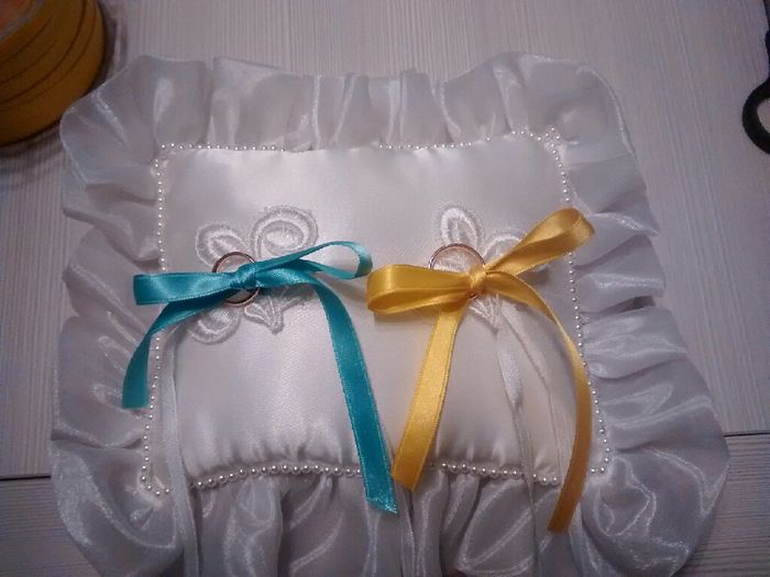 I miei dettagli... bianco, tiffany e giallo!!! - 8