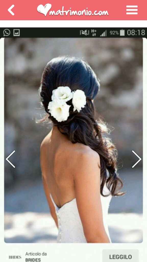 Acconciatura sposa:consiglio!! - 1