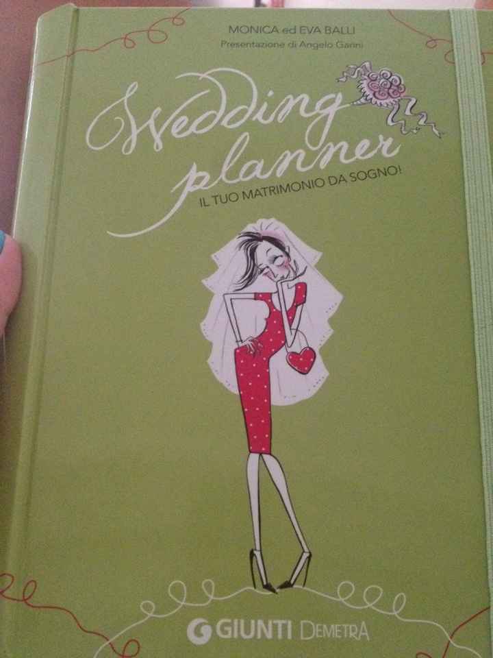 Scelta libro-diario organizzazione matrimonio - 1