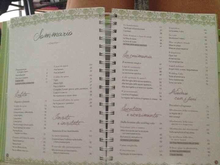 Scelta libro-diario organizzazione matrimonio - 2