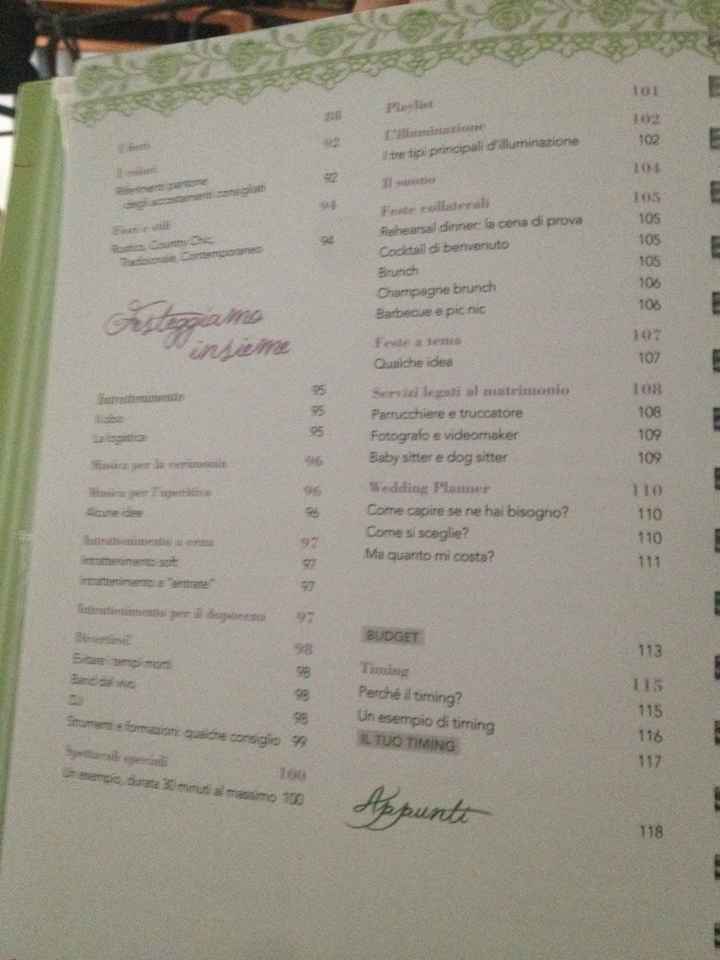 Scelta libro-diario organizzazione matrimonio - 3