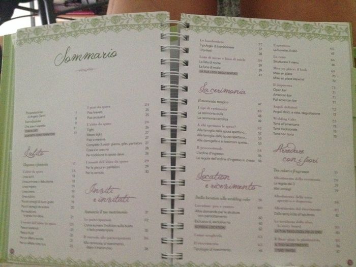 Scelta libro-diario organizzazione matrimonio - 2