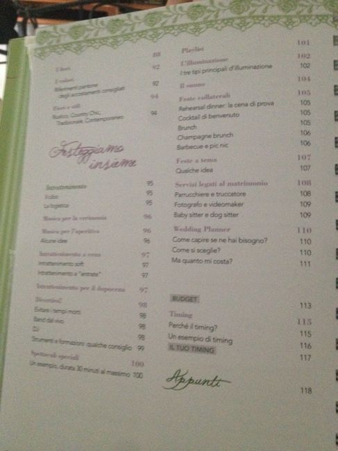 Scelta libro-diario organizzazione matrimonio - 3