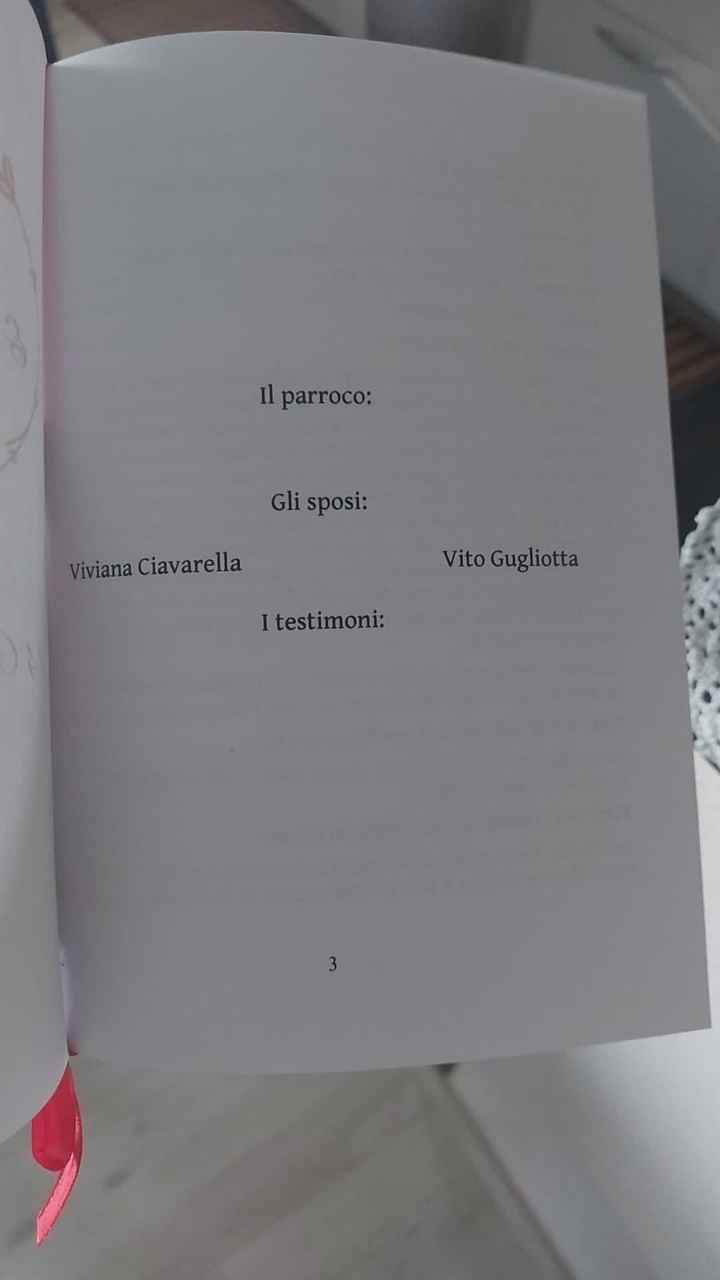 Libretti messa - 1