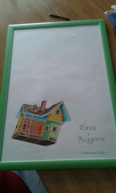 Guestbook o quadro con le firme? - 2