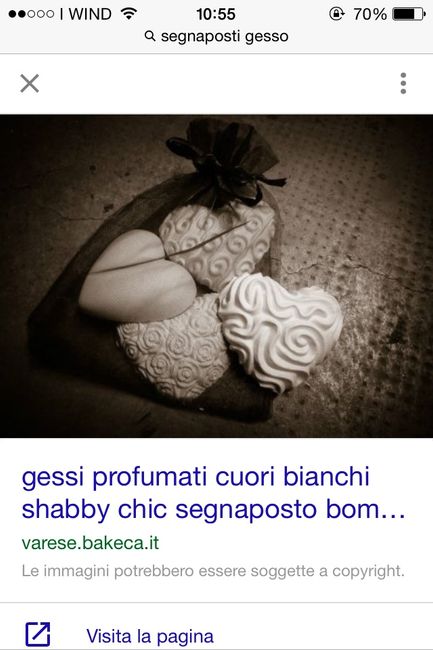 Gessetti segnaposto - 2