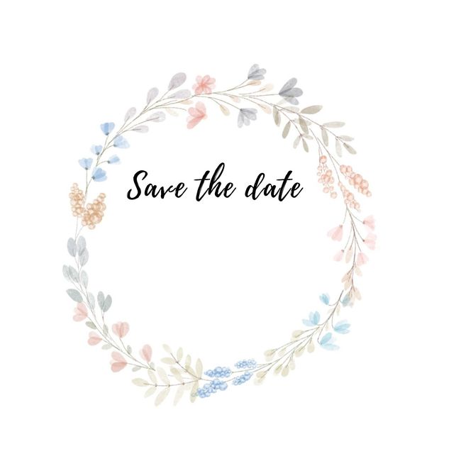 Save the date? - 1