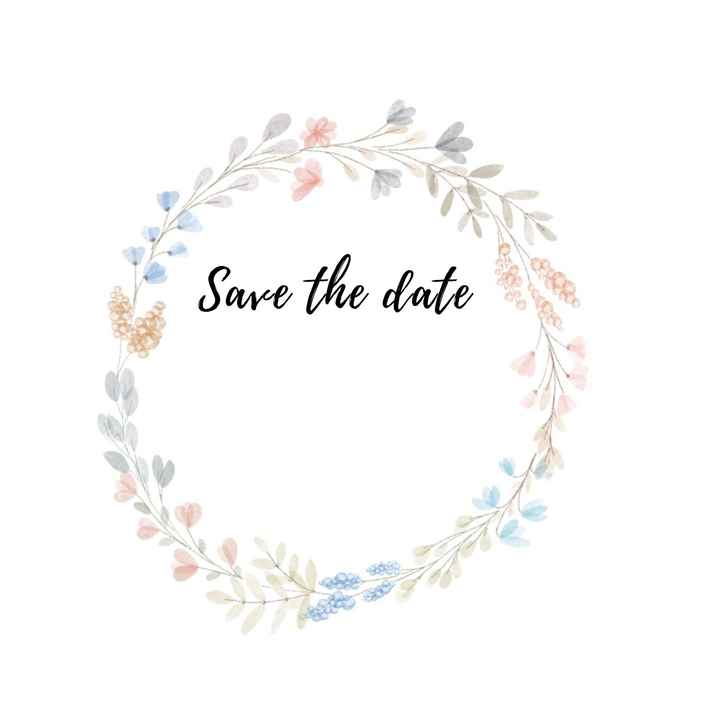 Save the date? - 1