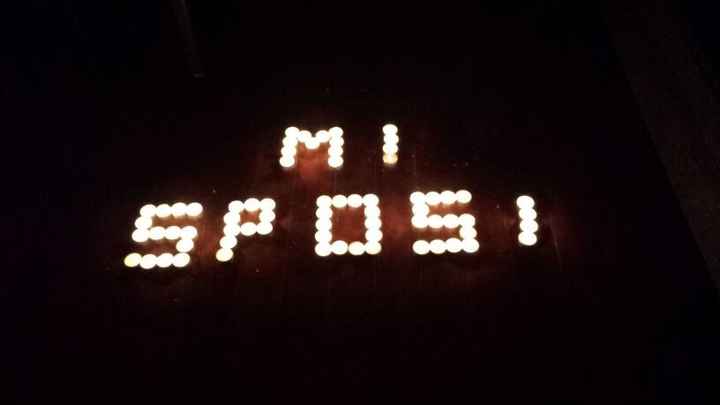 Come vi ha fatto la proposta? - 1