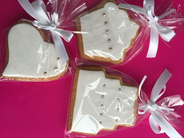 Biscotti decorati (wedding cookies) per confettata - 1