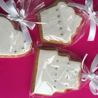 Biscotti decorati (wedding cookies) per confettata - 1