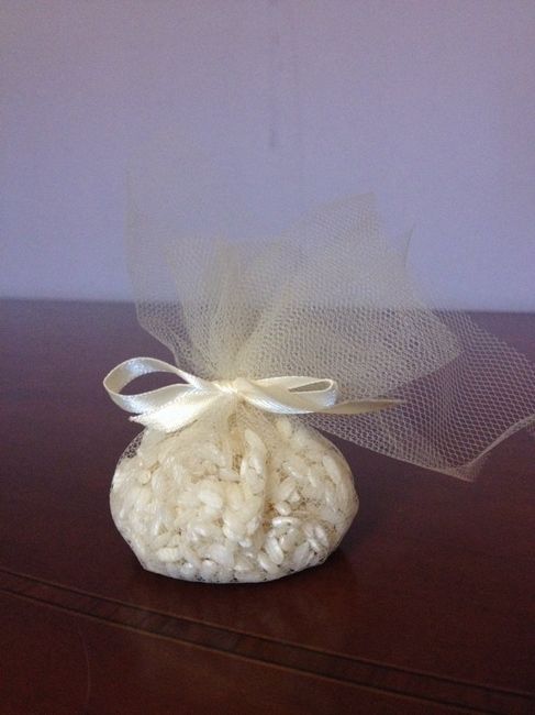 Sacchetti lancia riso  - 1