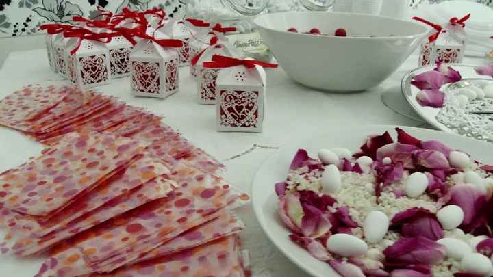 Sondaggio colore matrimonio bianco-rosso bianco- pesca? - 1