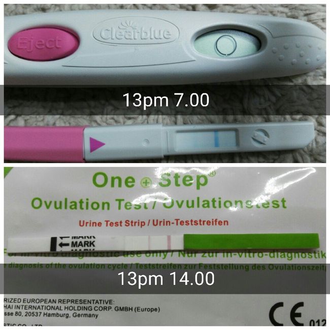 Clearblue vs canadesi: ovulation test - 2