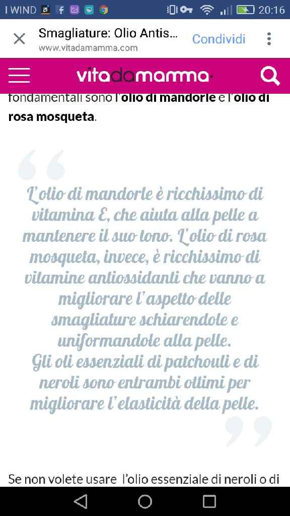 Smagliature... rimedi.. - 2