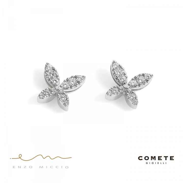 Orecchini senza pietre Enzo Miccio Farfalle