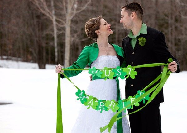 St. Patrick's Day - Just Married
