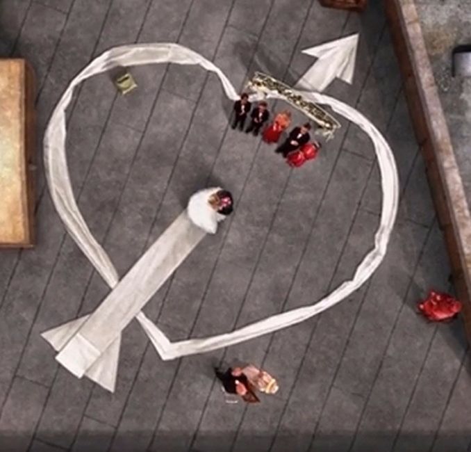 Il setting della cerimonia