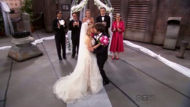 Il bacio dei novelli sposini