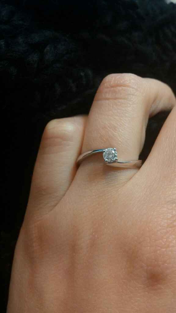 Curiosità: l'anello della proposta :-) - 1