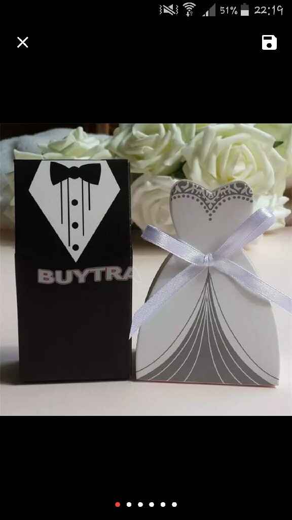 Bomboniere porta confetti idee,cosa avete fatto? - 1