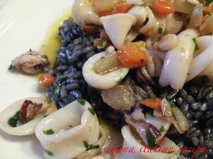 risotto al nero di seppia