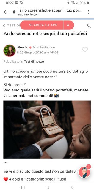 Fai lo screenshot e scopri il tuo portafedi - 1