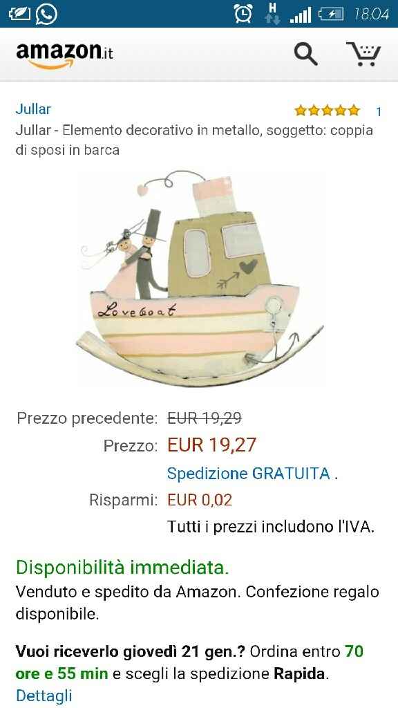 Cake topper......aiuto! - 1