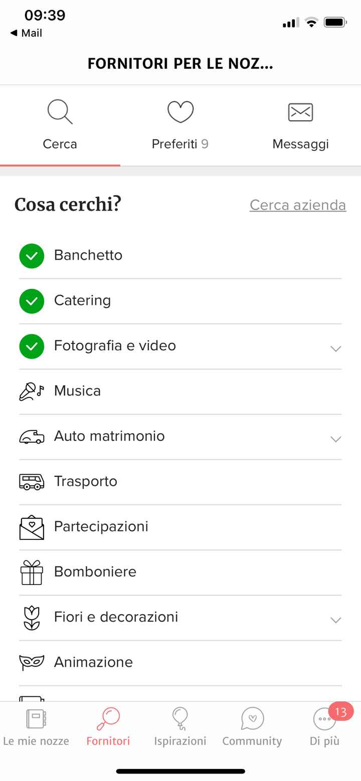 Condividi lo screenshot dei tuoi fornitori - 1