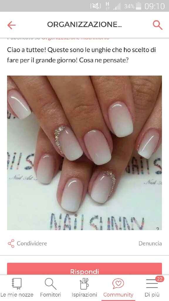 Ennesima prova unghie fallita - 1