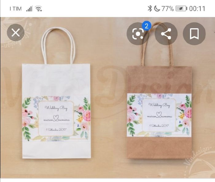 Wedding Bags: sì o no? 1