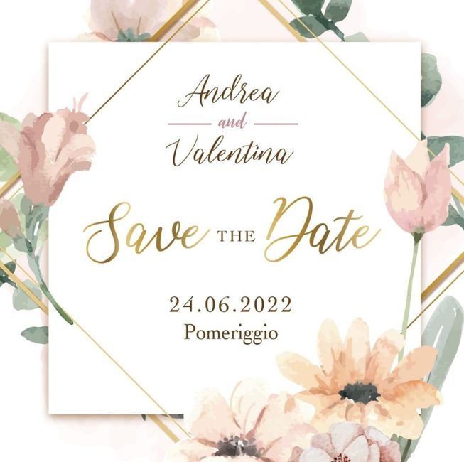 Save the date 4