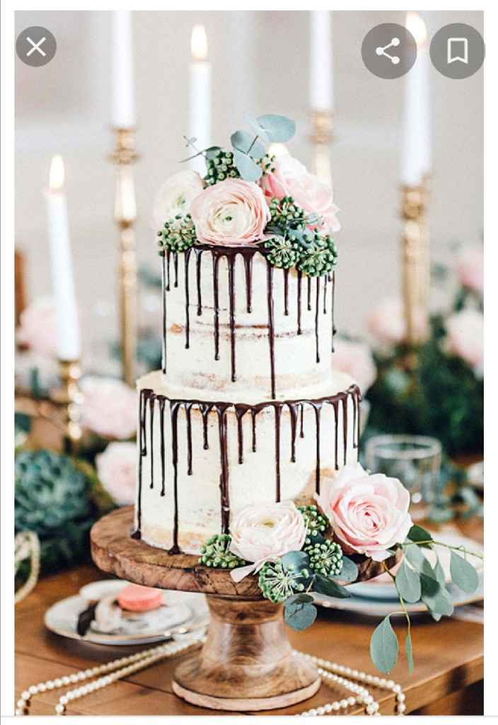 💖 Pink wedding cake 💖 - 1