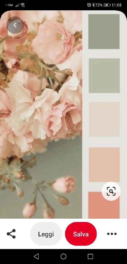 Palette color matrimonio - 1