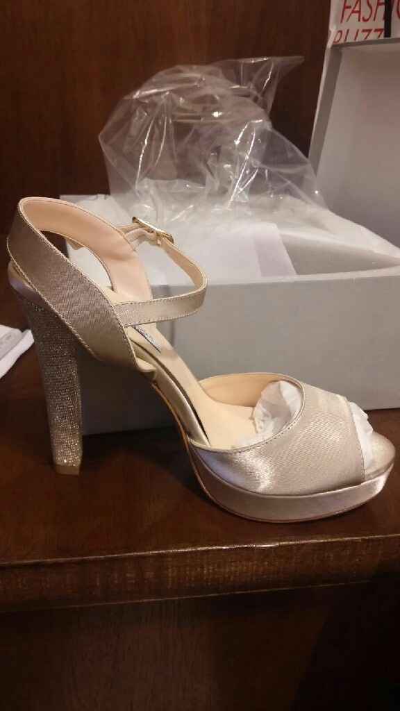 scarpe sposa di colore diverso dal bianco - 1