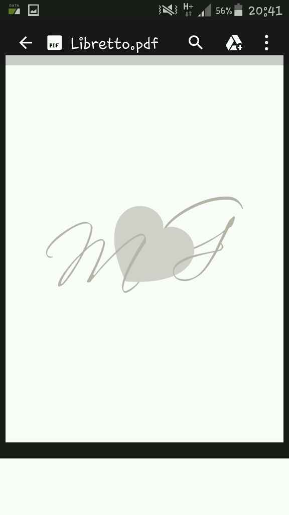 Il libretto per la cerimonia simbolica - 1