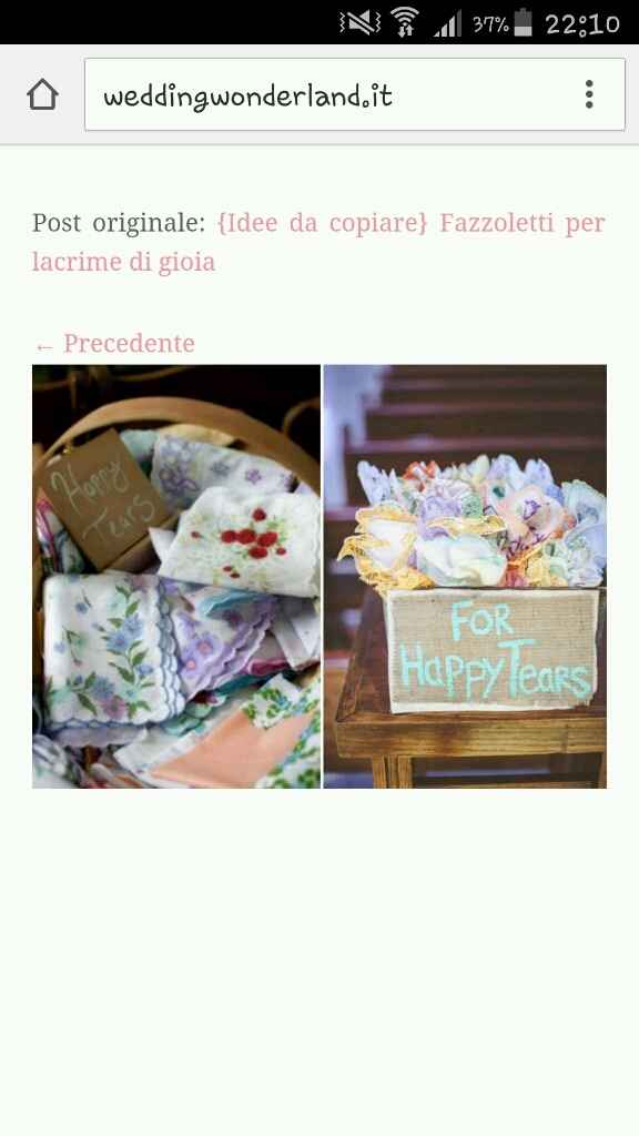 Frase per fazzolettini. - 1