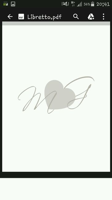 Il libretto per la cerimonia simbolica - 1