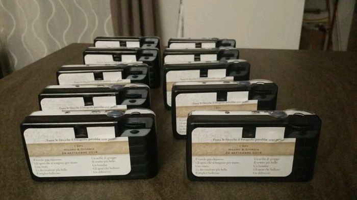 Macchinette fatografiche usa e getta - 1