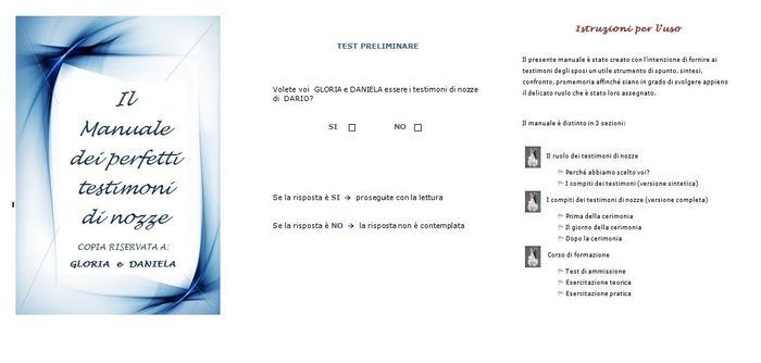 Manuale testimoni