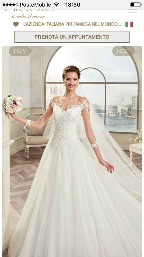 Lo stile dell'abito che vorrei per il mio matrimonio - 1