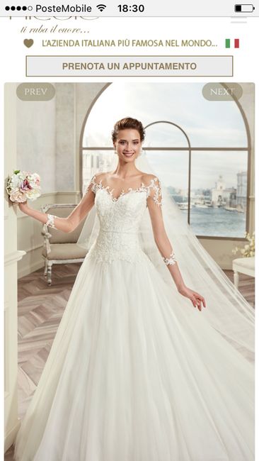 Lo stile dell'abito che vorrei per il mio matrimonio - 1