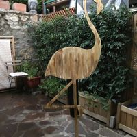 Fenicottero fatto con pancali (DA FINIRE)