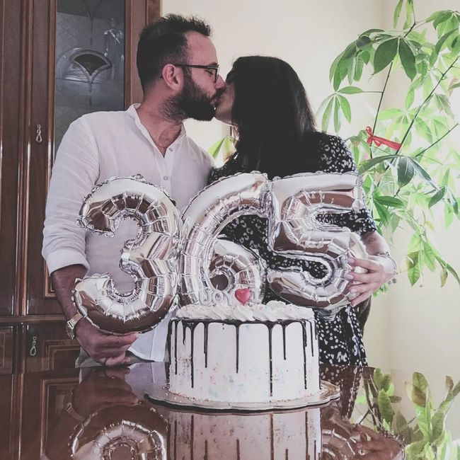 Come ho festeggiato i -365 al matrimonio? 😍 1