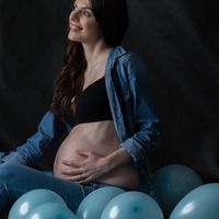 Foto premaman 💙 - 1