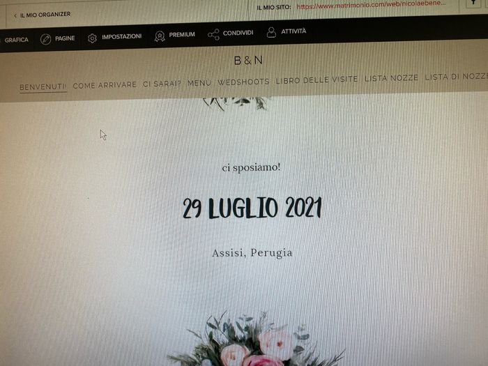 Togliere le foto dal tema del sito web 3