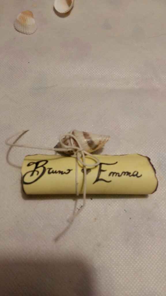 Segnaposto e tableau - 2